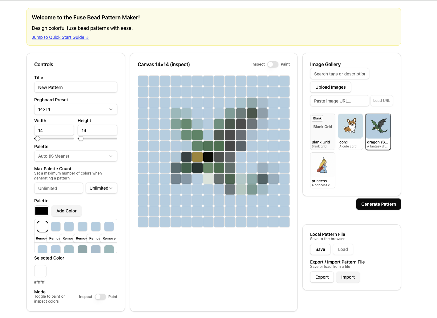 Fuse Bead Pattern Maker screenshot 1